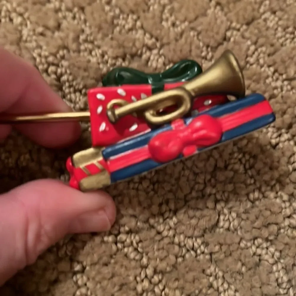PartyLite Santa Candle Snuffer with stand